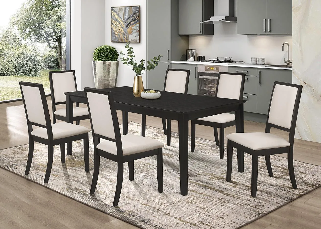 101561 S7 7 Piece Dining Room Set