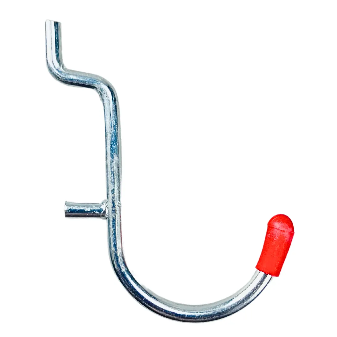 12 Piece 1" Curved Peg Hooks (Pack of: 2) - HW-30112-Z02