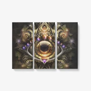 3 Piece Canvas Print - Witness - Framed Ready to Hang 3x8"x18"