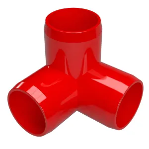 3/4 in. 3-Way PVC Elbow Fitting, Furniture Grade  - Red