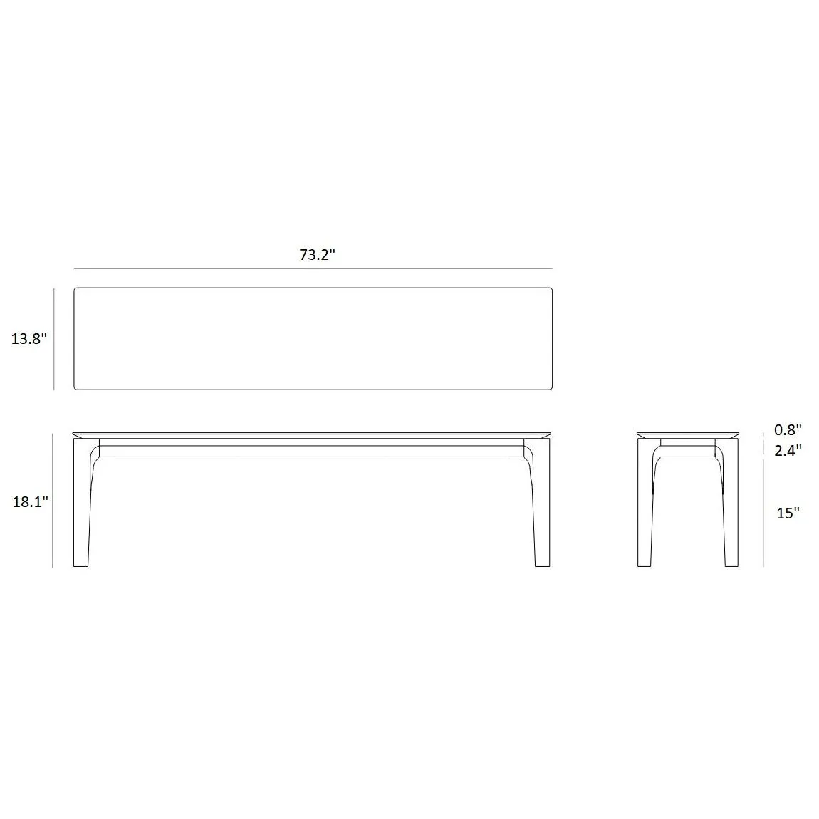 95-inch Bok Dining Collection