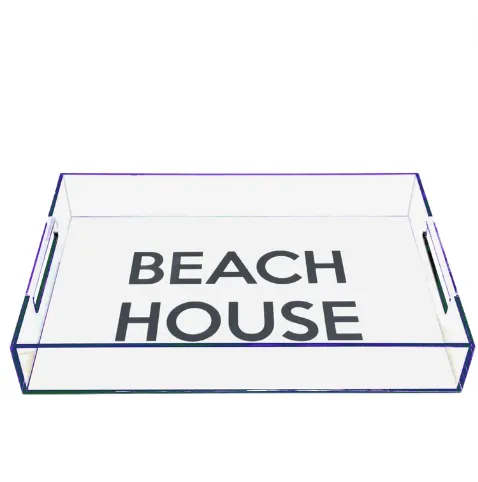 Acrylic Tray Beach House