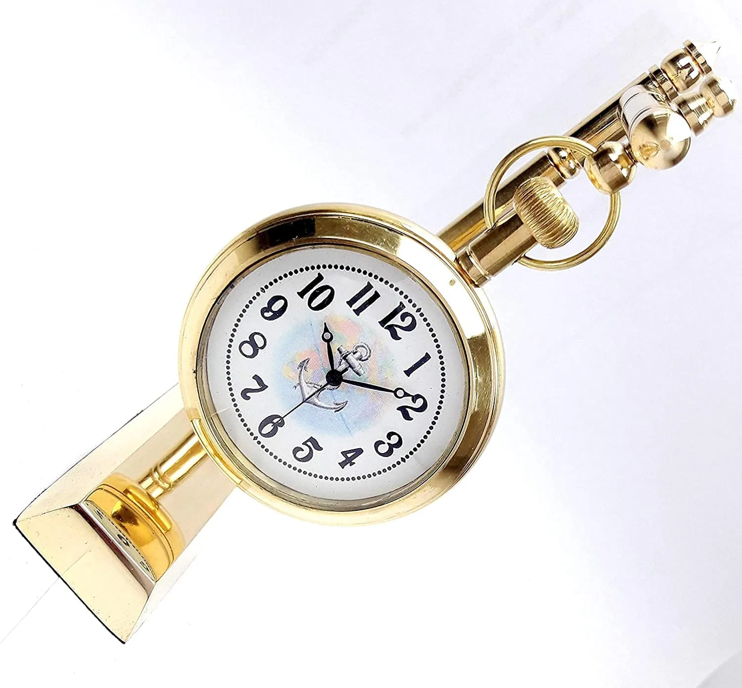 AHSKY Time Instruments Brass Antique Table Clocks Home Decorative Best Items