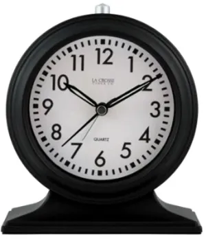 ALARM CLOCK 5.7 IN MANTEL DECORATIVE