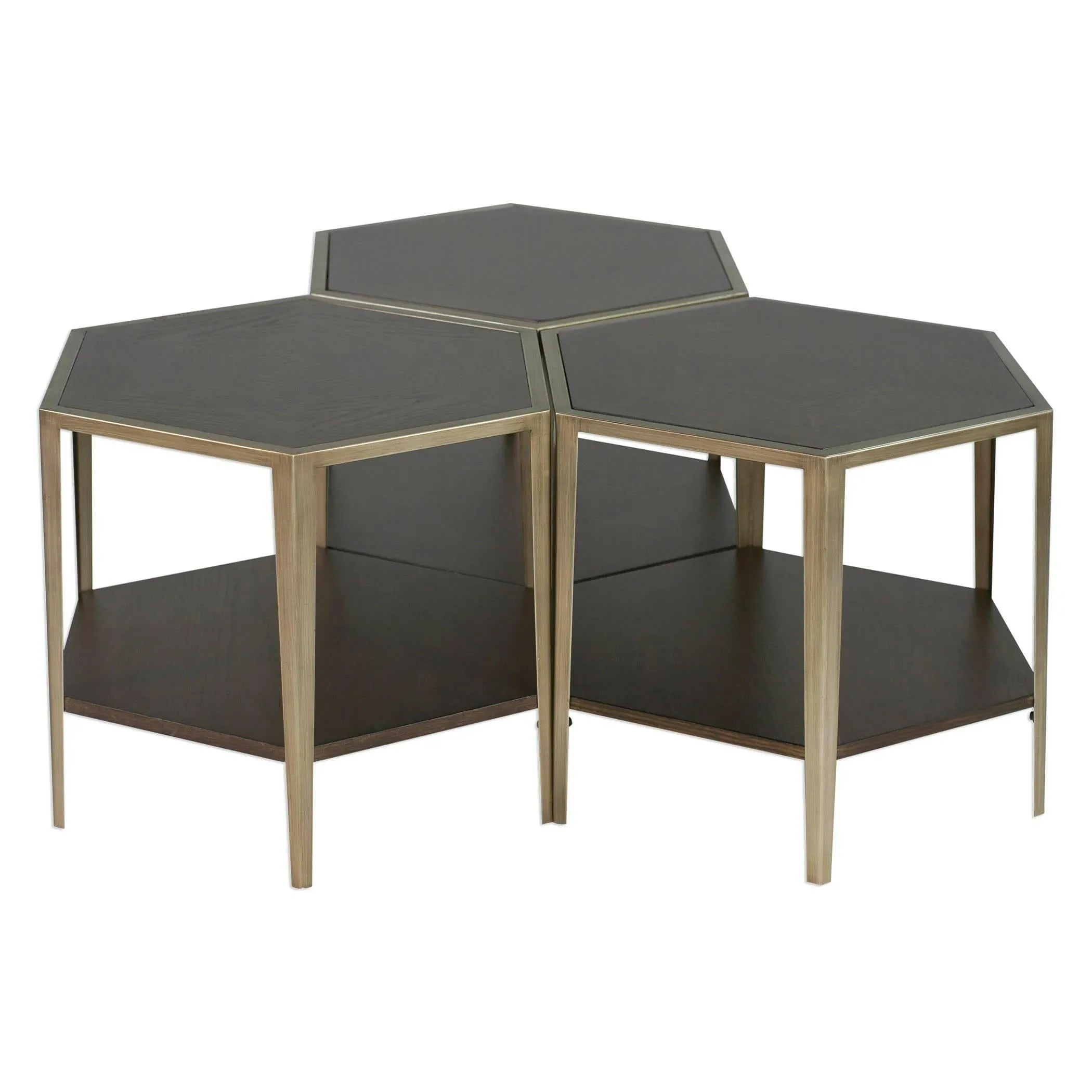 Alicia Geometric Accent Table