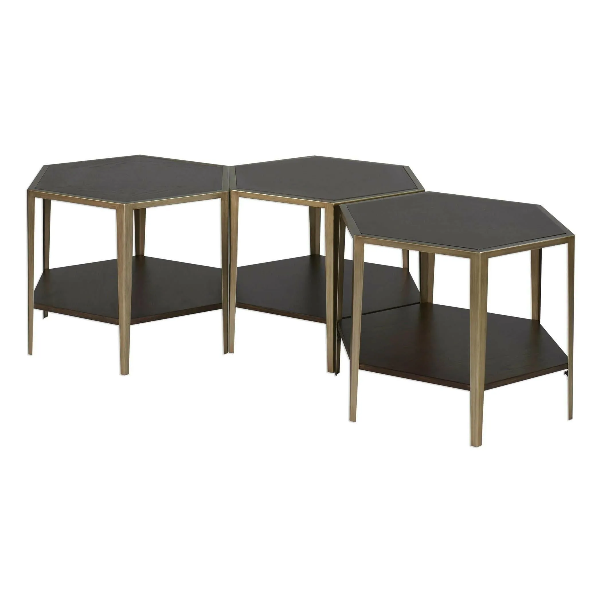 Alicia Geometric Accent Table