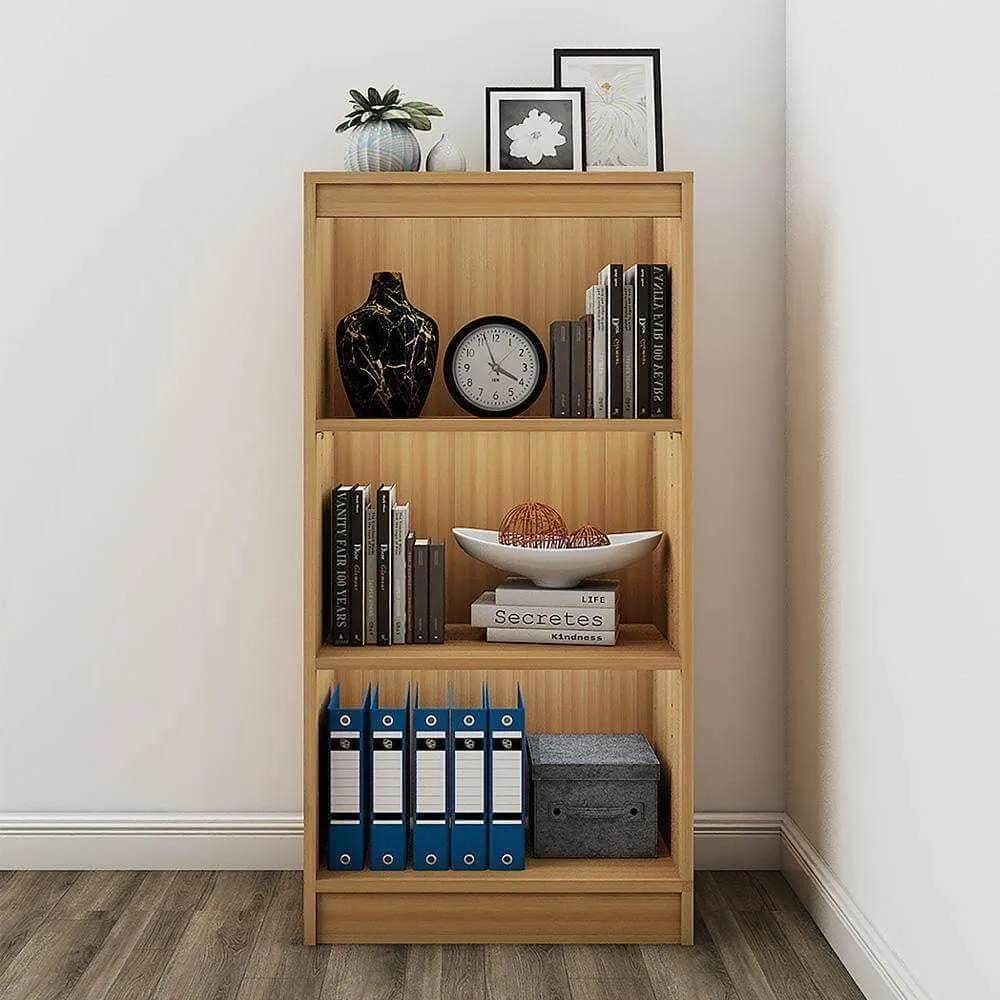 Alpha Bookcase, 4 shelves, 48" high, Misty Oak