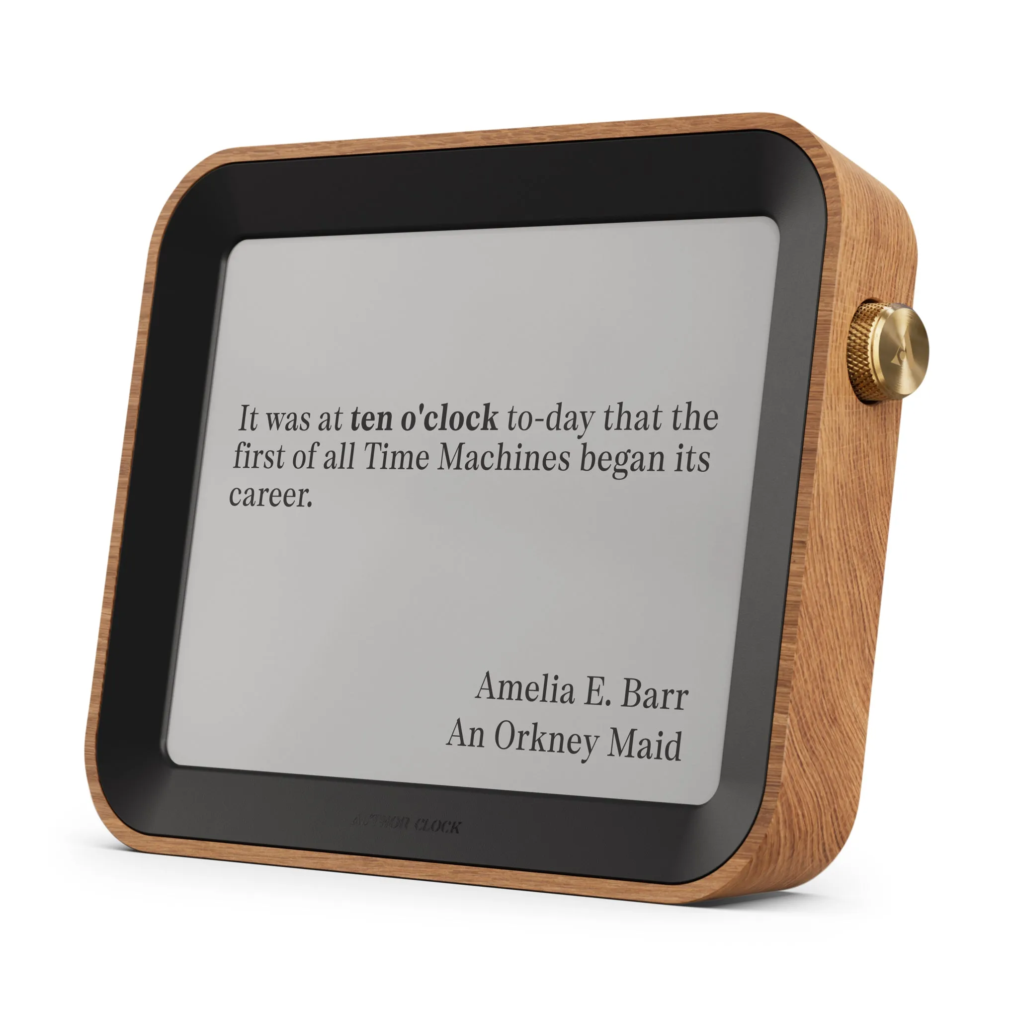 Author Clock - Large