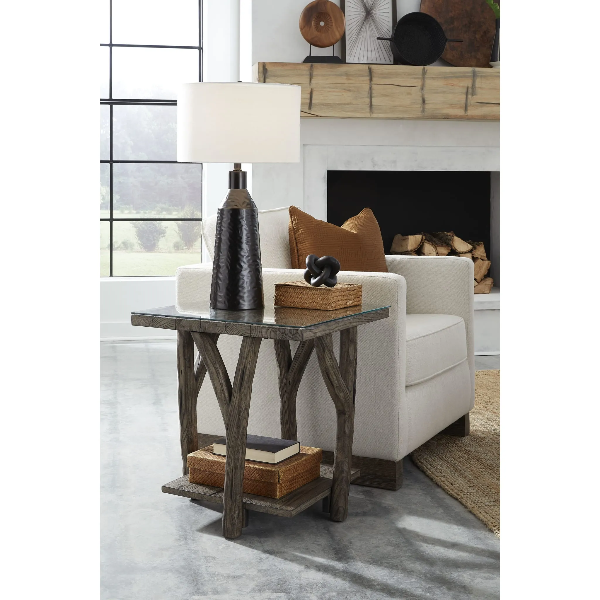 Bridger End Table in Chalet