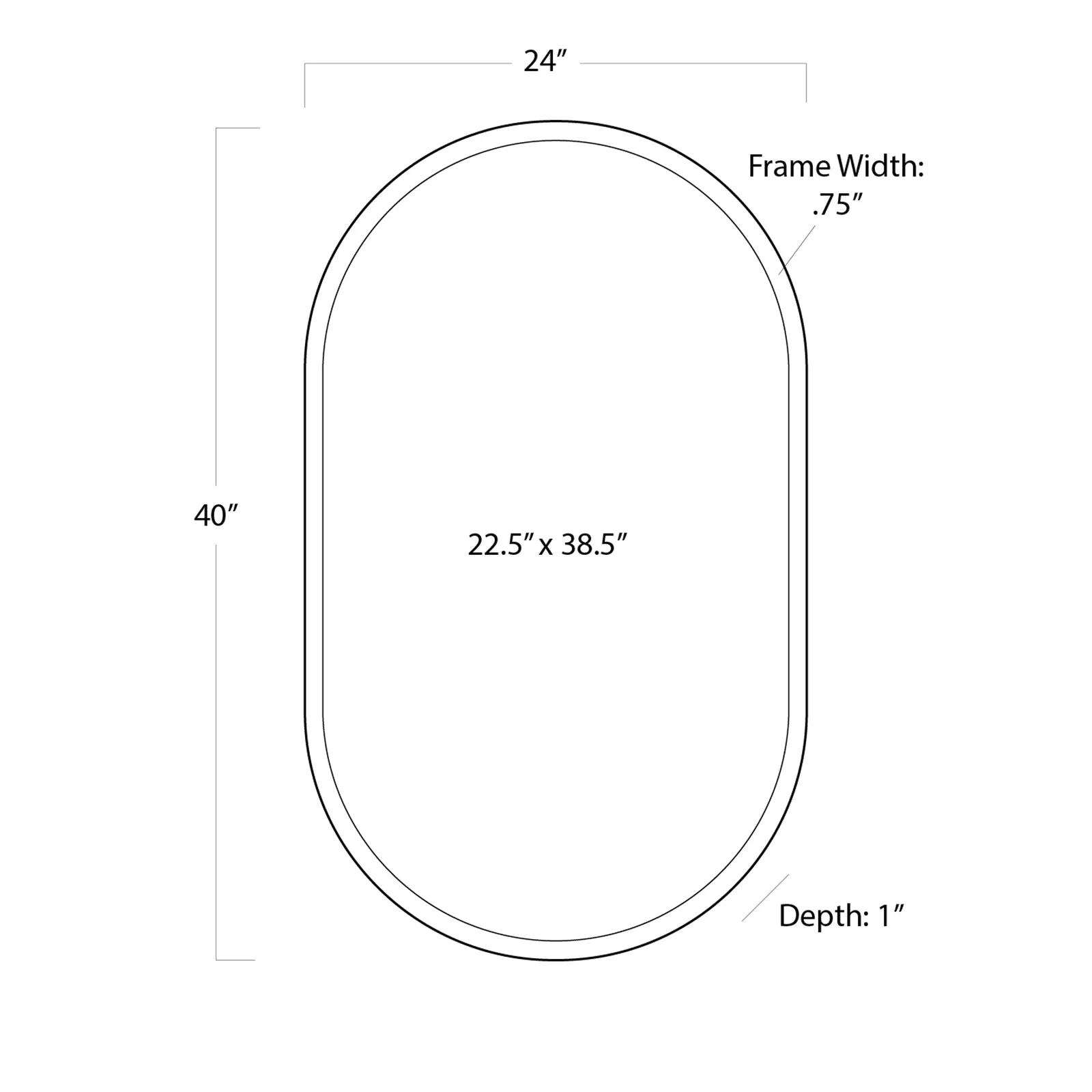 Canal Mirror (Steel)