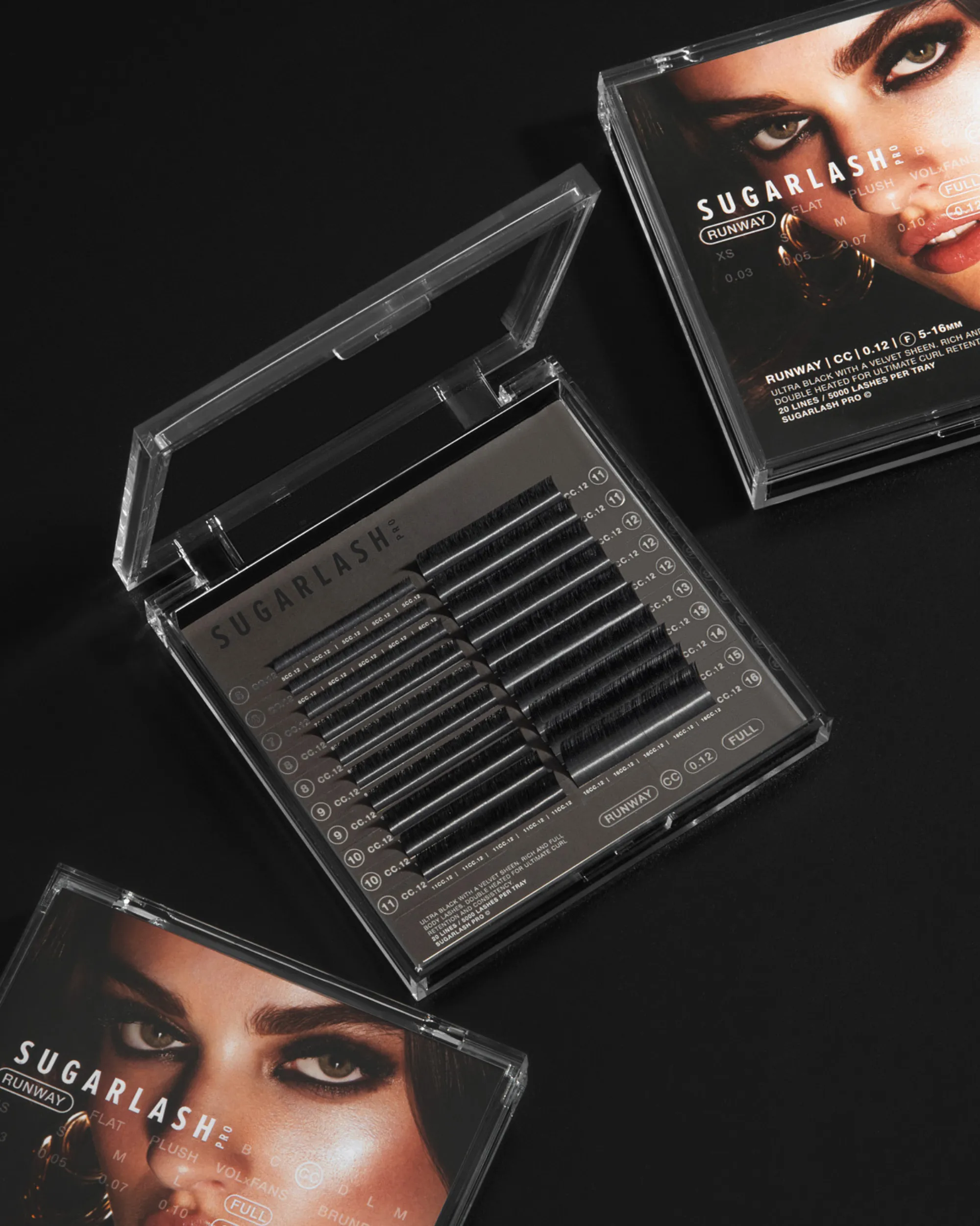 CC-Curl Runway Lashes (Mixed Trays)