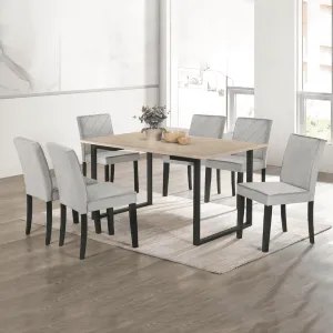 Cira Wooden Dining Set (1 6)