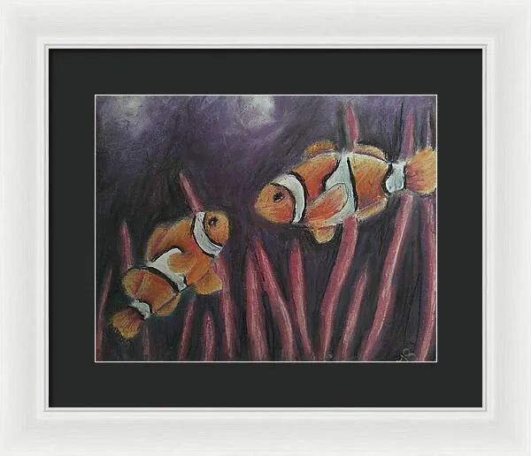 Clowning Around - Framed Print