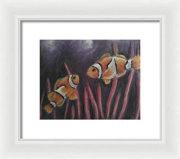 Clowning Around - Framed Print