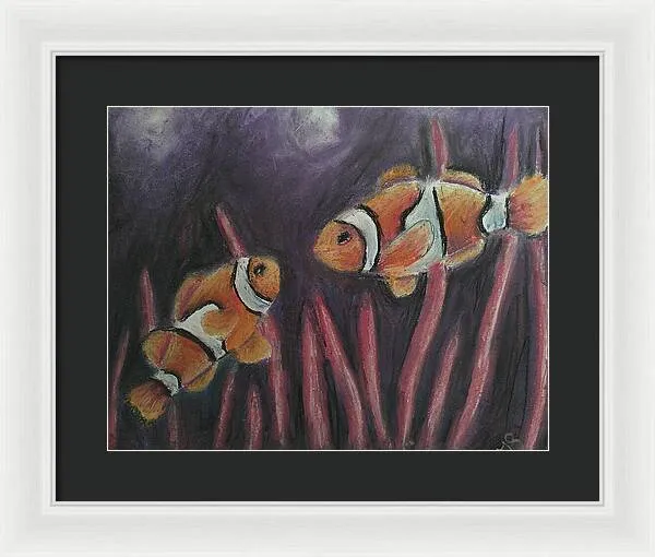 Clowning Around - Framed Print