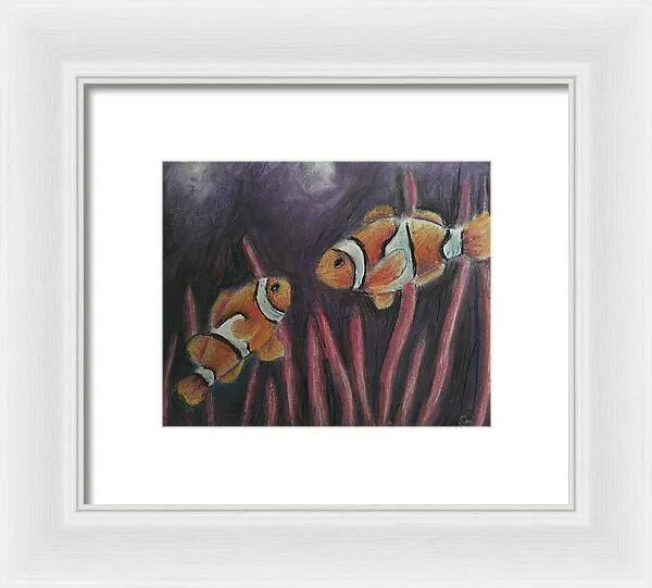 Clowning Around - Framed Print