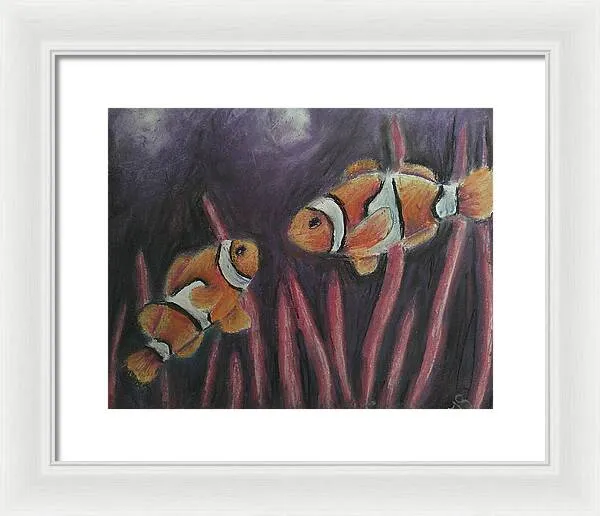 Clowning Around - Framed Print