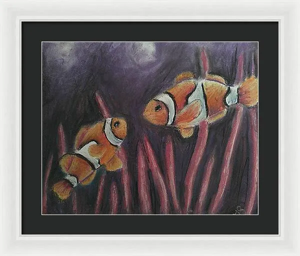 Clowning Around - Framed Print