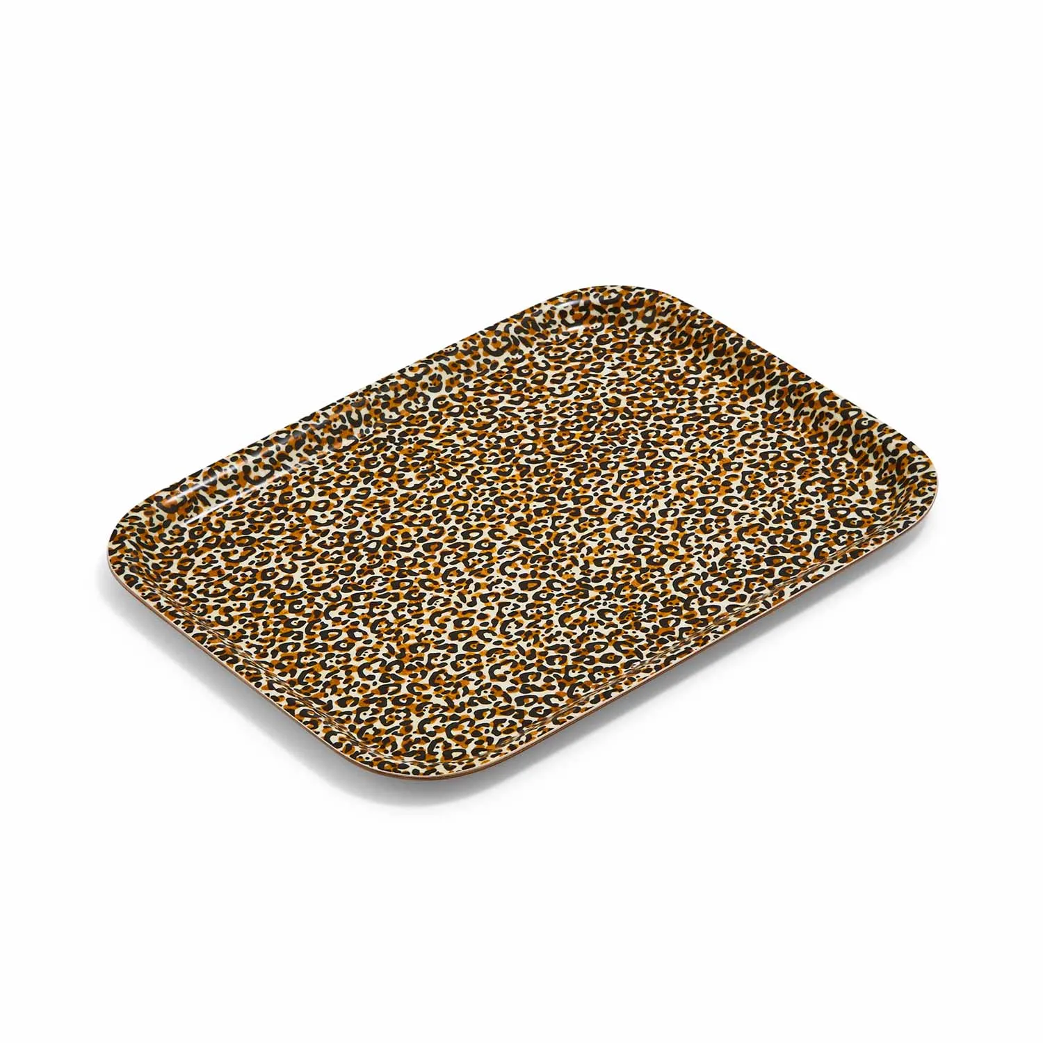 Creatures of Curiosity Leopard Print Birch Tray