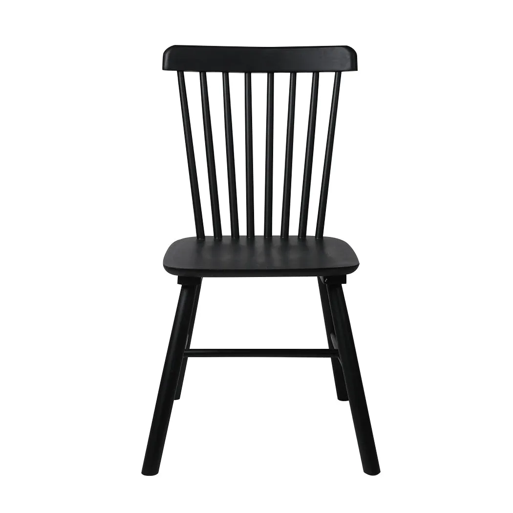 Dining Chairs Replica  x 2 -  Black