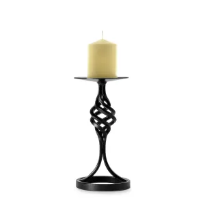 Dryad 4 Strand Candlestick Small Black