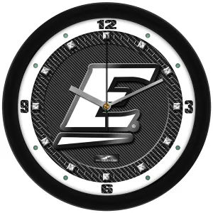 Eastern Kentucky Wall Clock - Carbon Fiber Textured