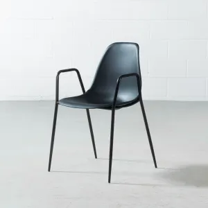 ELLEN - Black Armchair - FINAL SALE