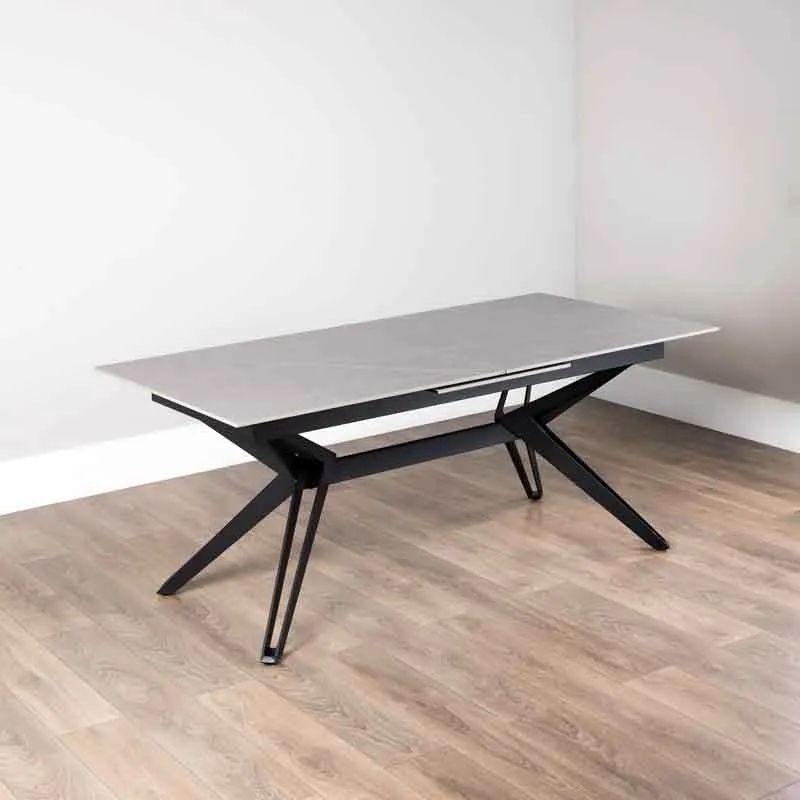 Falcon Extendable Dining Table with 6 Chairs