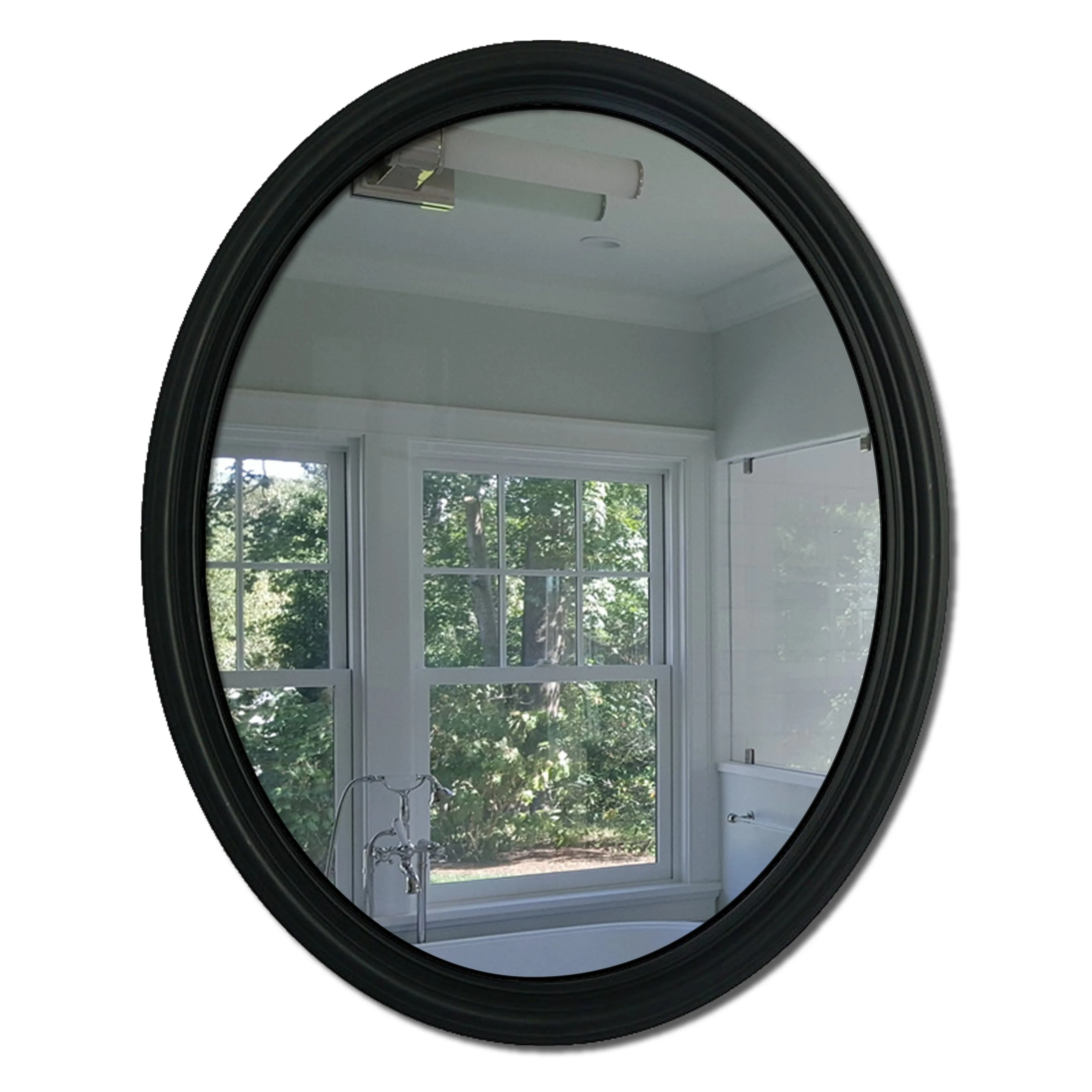 Framed Oval Mirrors