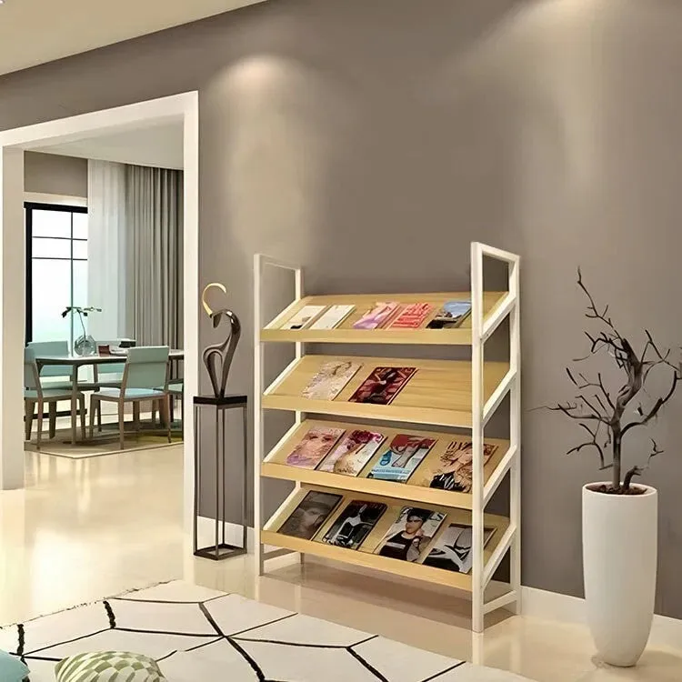 Freestanding Bookshelf Multilayer Tall Bookshelf Open Bookshelves and Bookcases