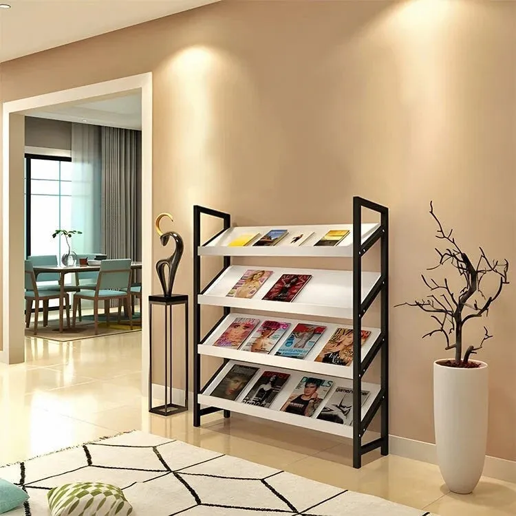 Freestanding Bookshelf Multilayer Tall Bookshelf Open Bookshelves and Bookcases