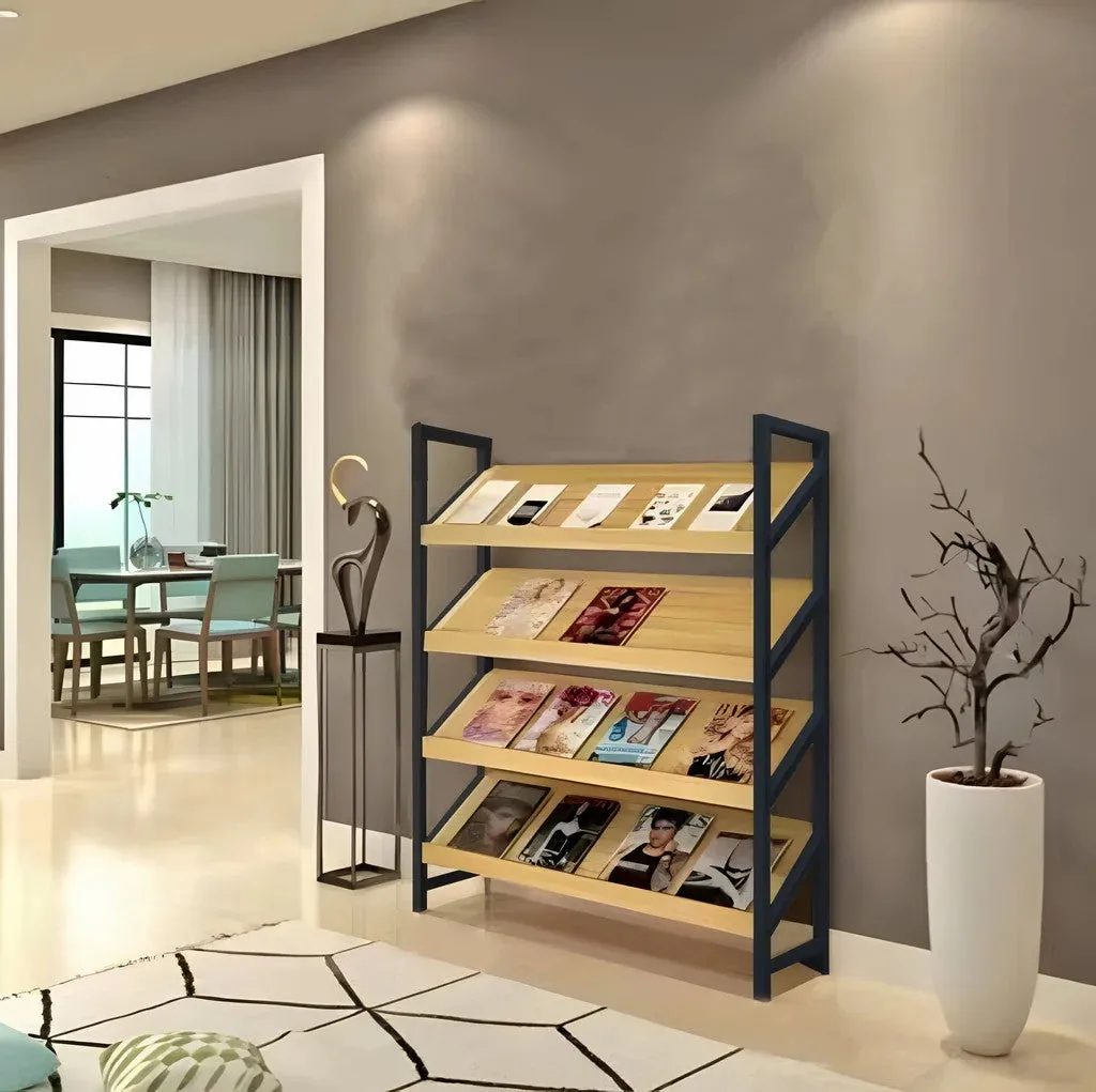 Freestanding Bookshelf Multilayer Tall Bookshelf Open Bookshelves and Bookcases