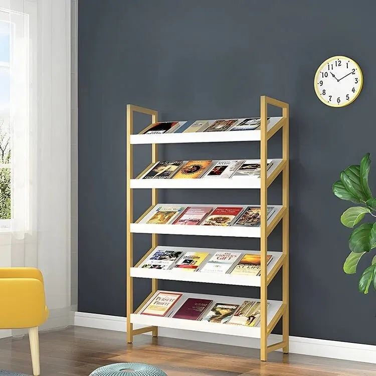 Freestanding Bookshelf Multilayer Tall Bookshelf Open Bookshelves and Bookcases