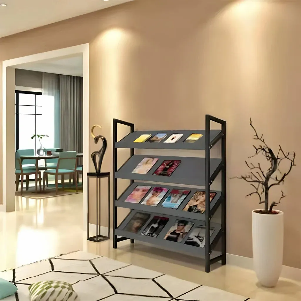 Freestanding Bookshelf Multilayer Tall Bookshelf Open Bookshelves and Bookcases