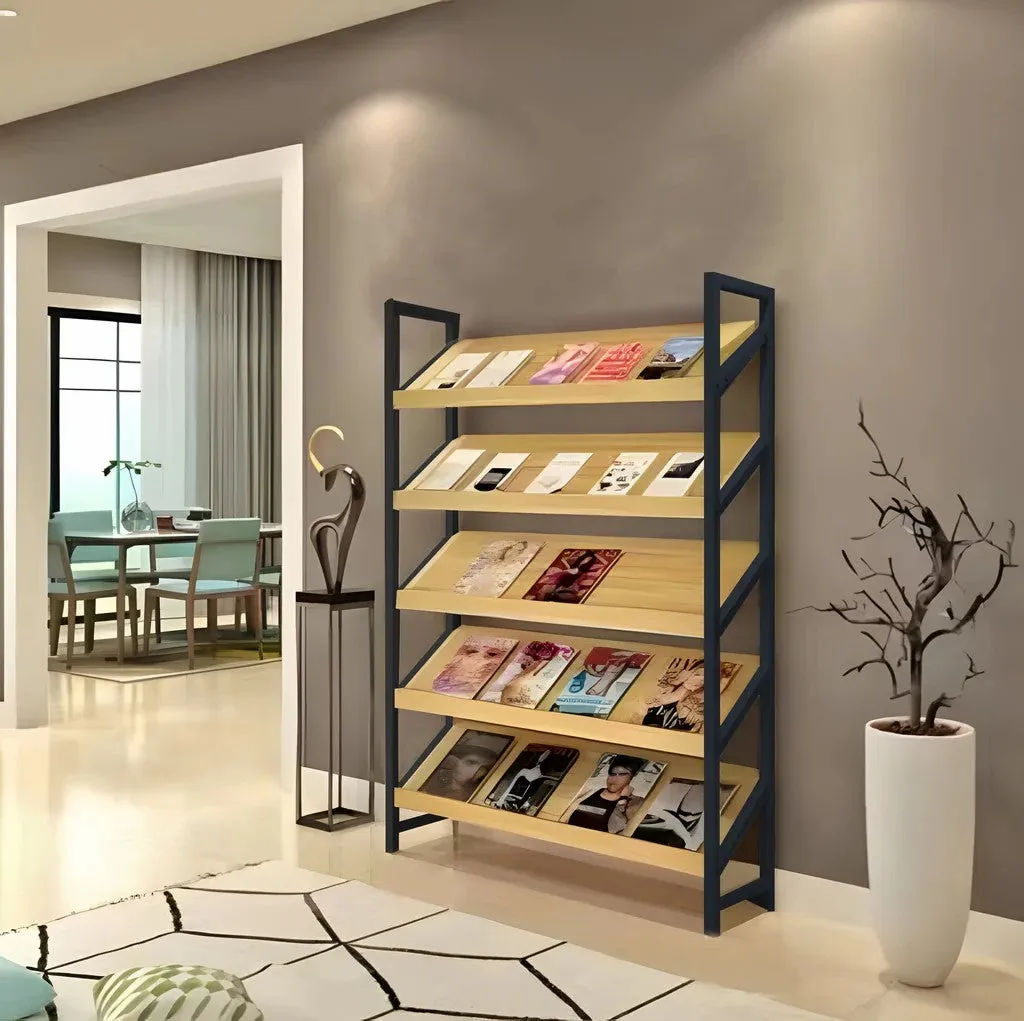 Freestanding Bookshelf Multilayer Tall Bookshelf Open Bookshelves and Bookcases