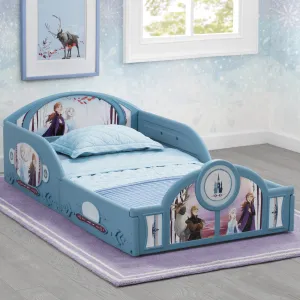 Frozen II Plastic Sleep and Play Toddler Bed