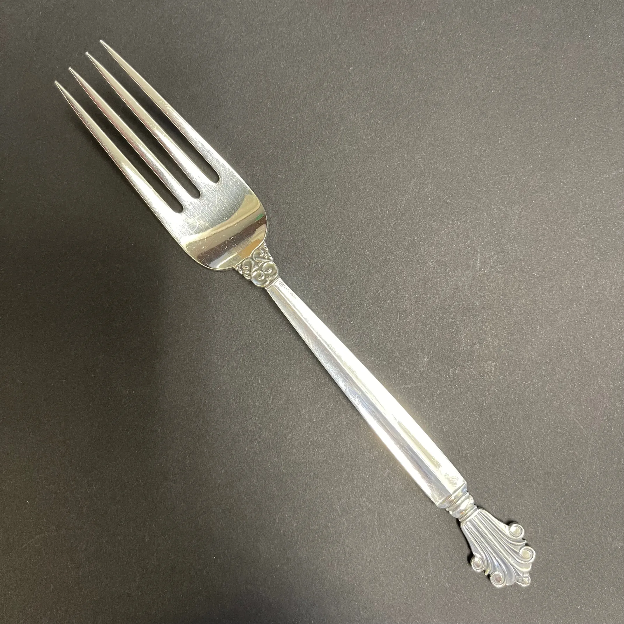 Georg Jensen Sterling Silver Acanthus Dinner Fork