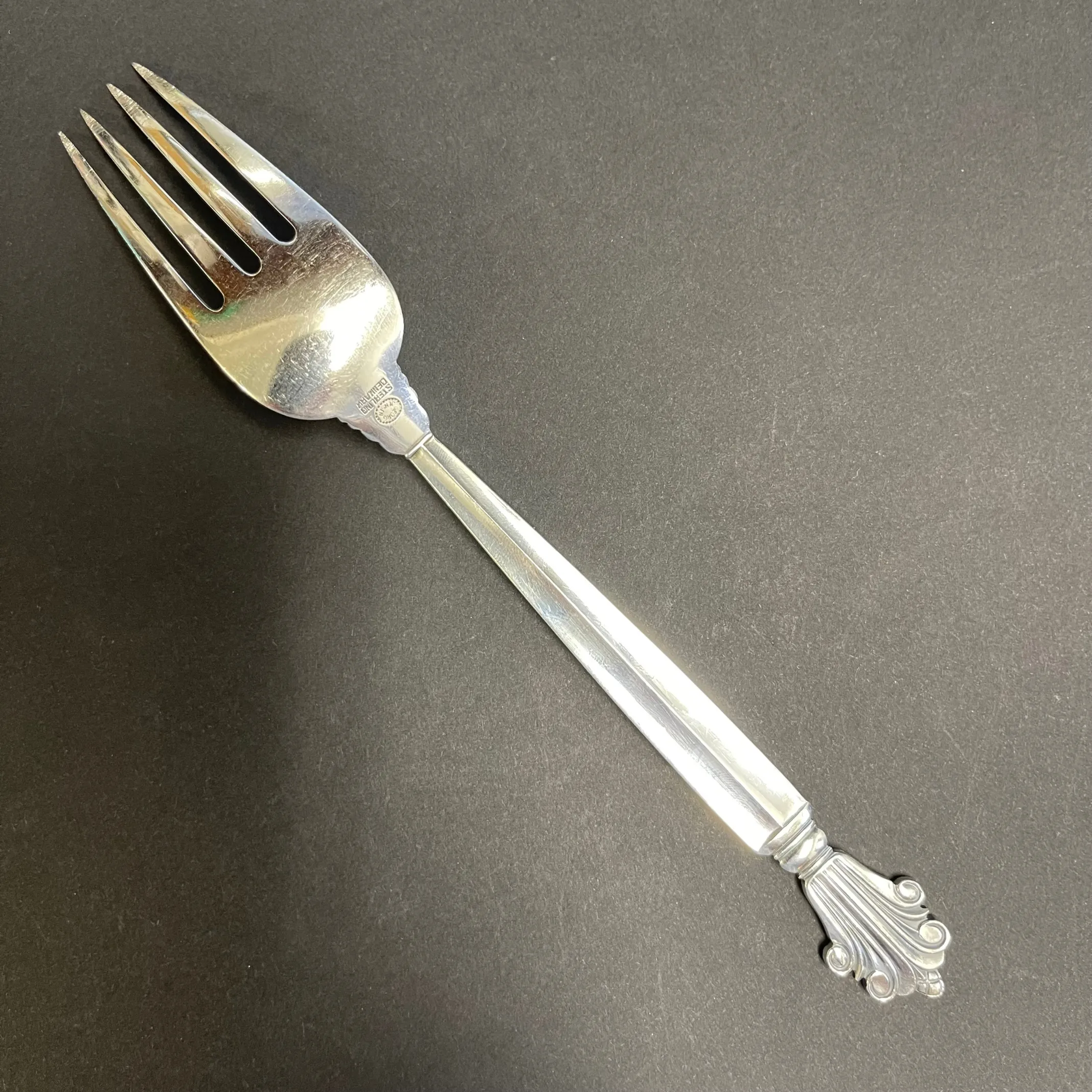 Georg Jensen Sterling Silver Acanthus Dinner Fork