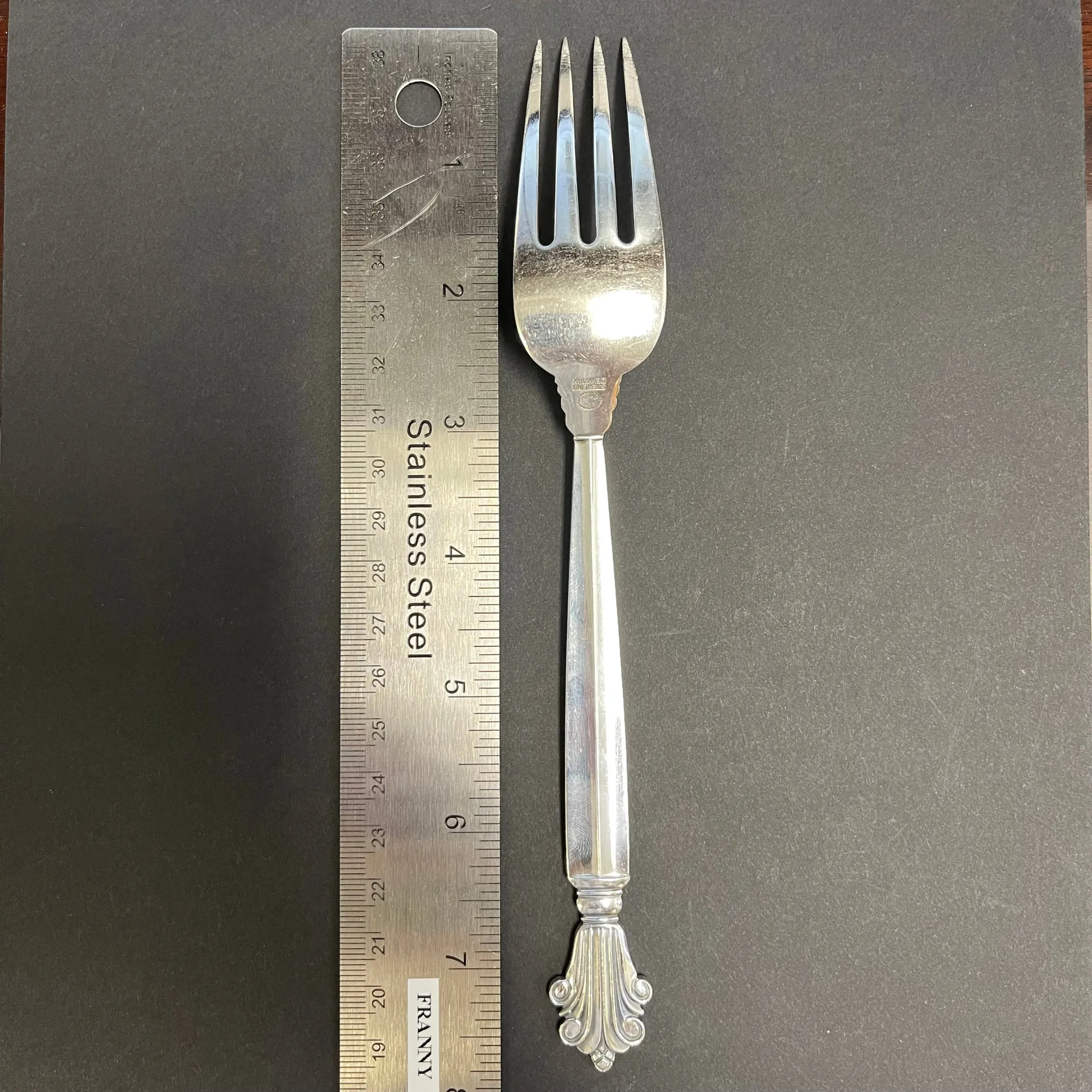 Georg Jensen Sterling Silver Acanthus Dinner Fork