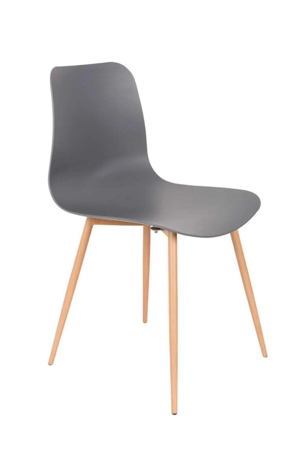 Gray Molded Dining Chairs (2) | DF Leon