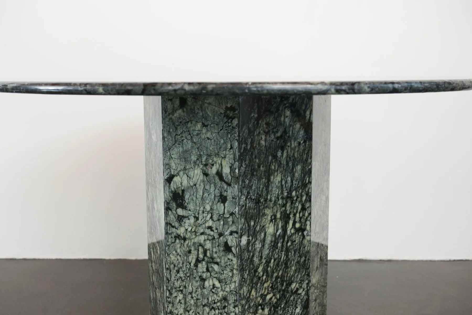 Green Marble Pedestal Table