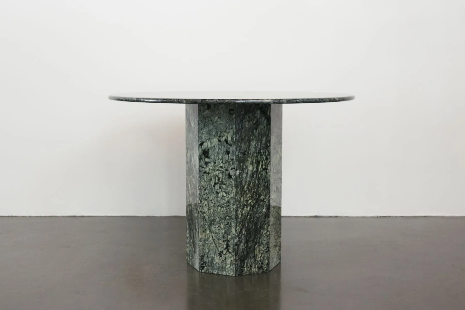 Green Marble Pedestal Table