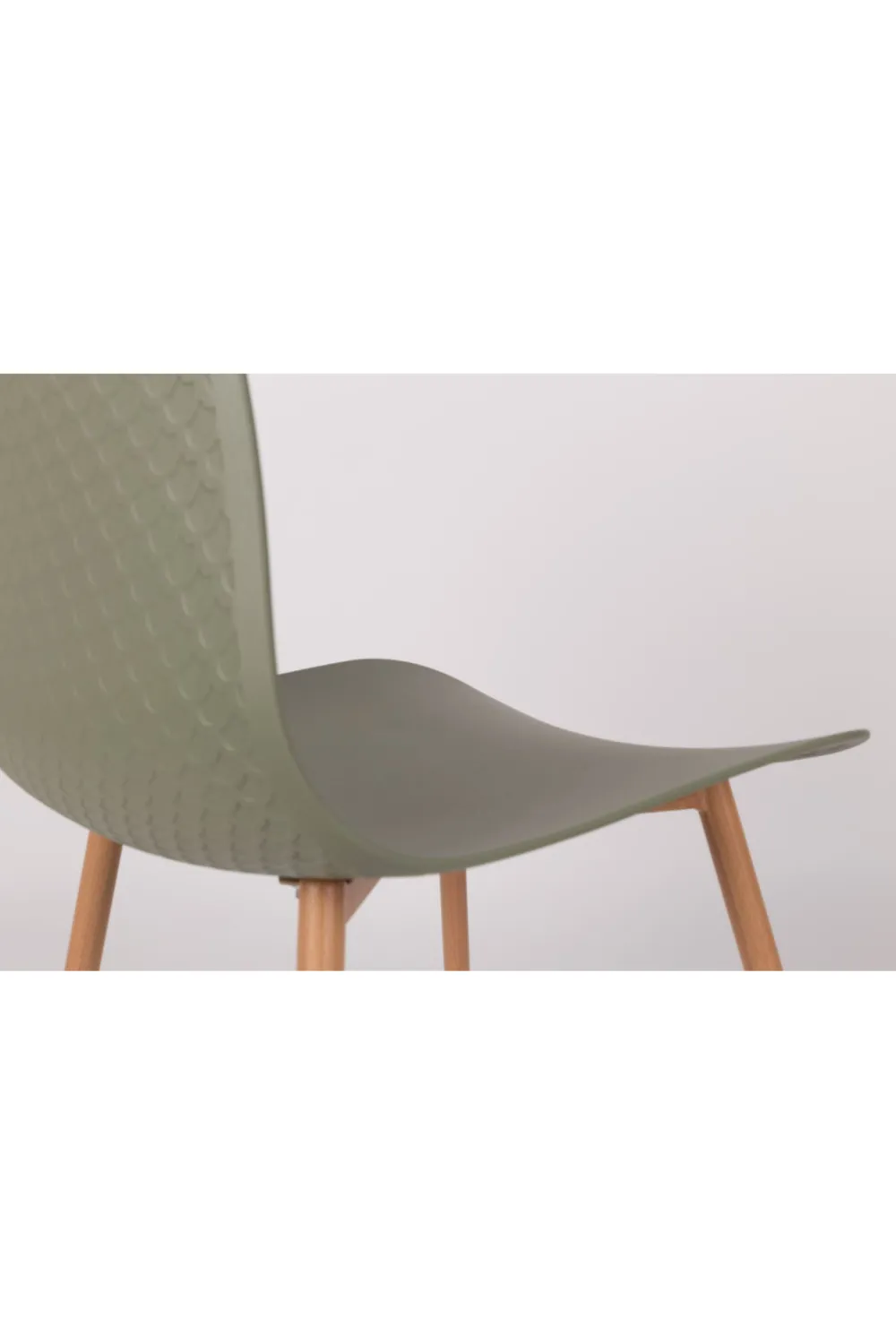 Green Molded Dining Chairs (2) | DF Leon