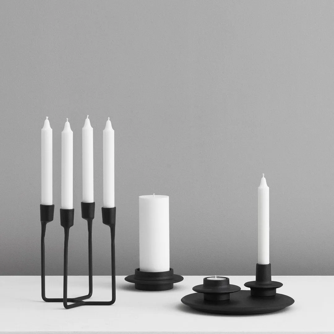 Heima Block Candleholder (Order Quantity: 4)