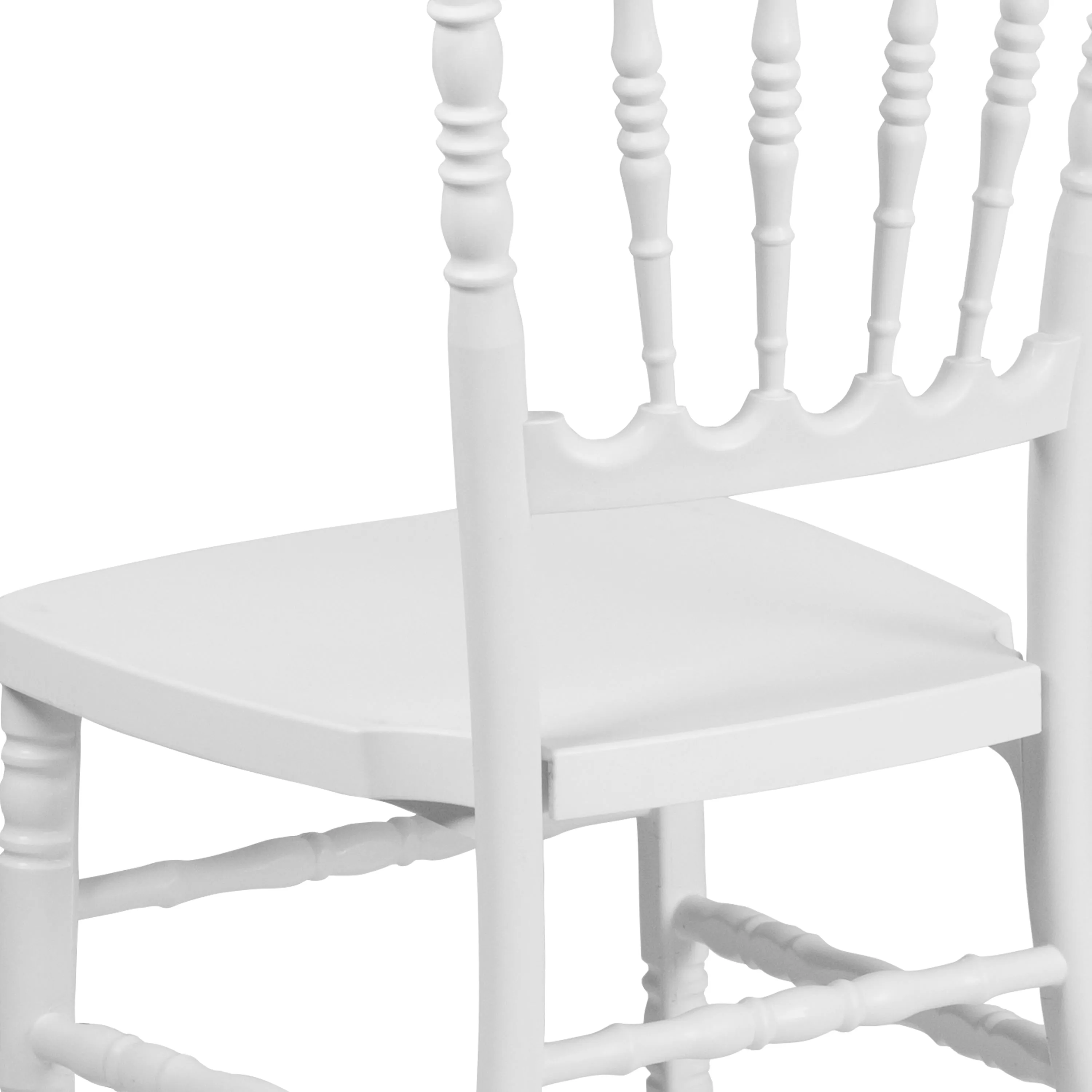 HERCULES Series Resin Stacking Napoleon Chair with Free Cushion