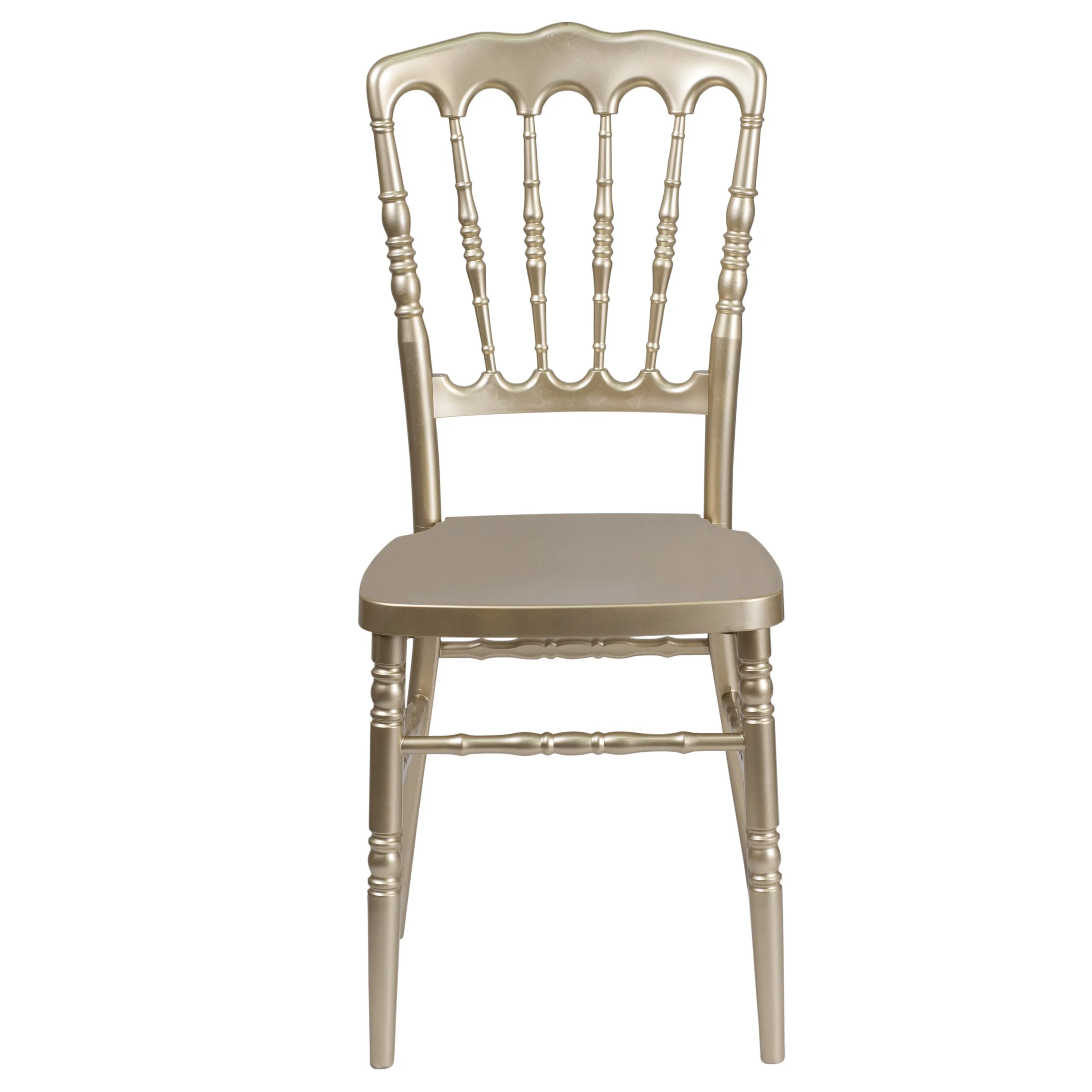 HERCULES Series Resin Stacking Napoleon Chair with Free Cushion