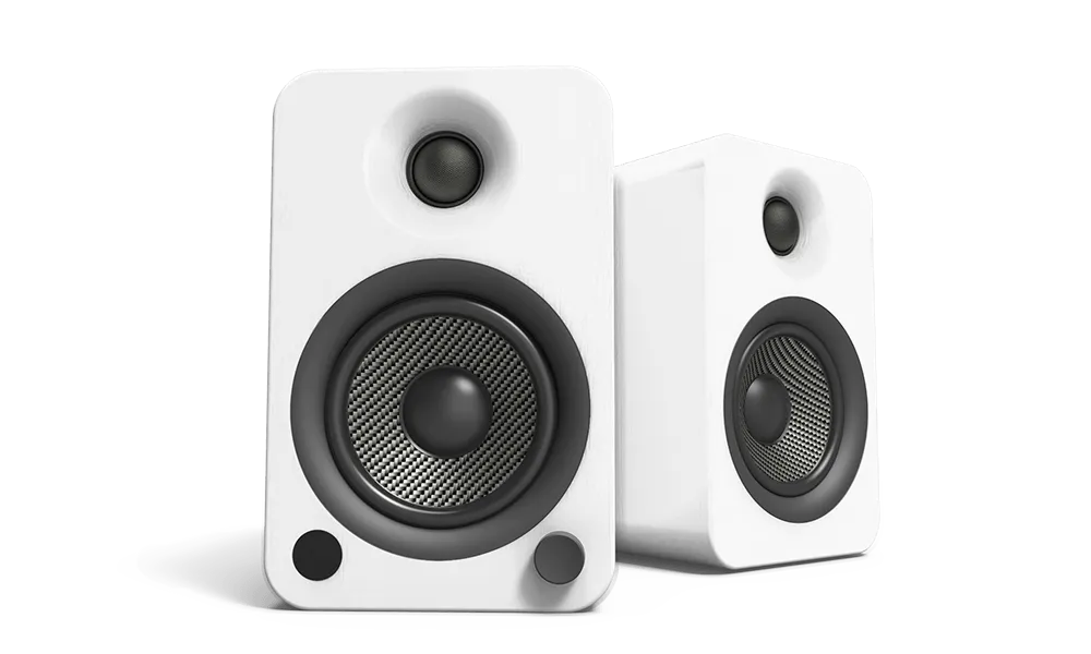 Kanto YU4 Powered stereo speakers with Bluetooth® and Phono Preamp