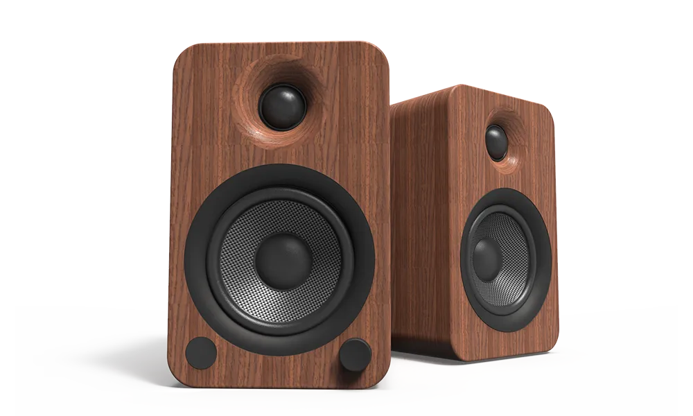 Kanto YU4 Powered stereo speakers with Bluetooth® and Phono Preamp