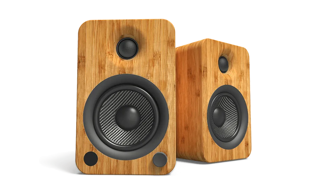 Kanto YU4 Powered stereo speakers with Bluetooth® and Phono Preamp