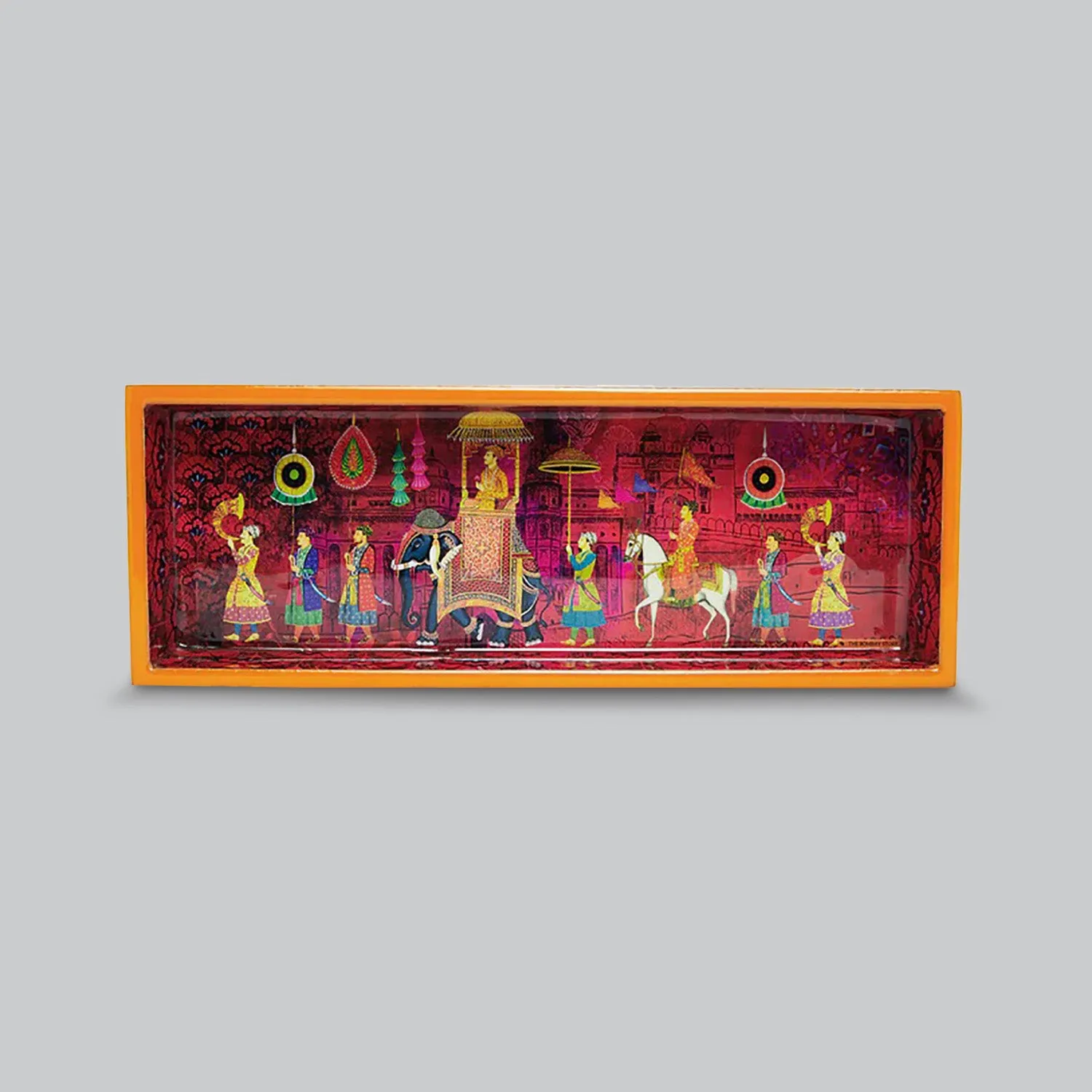 King Procession Rectangle Enamel Mini Tray